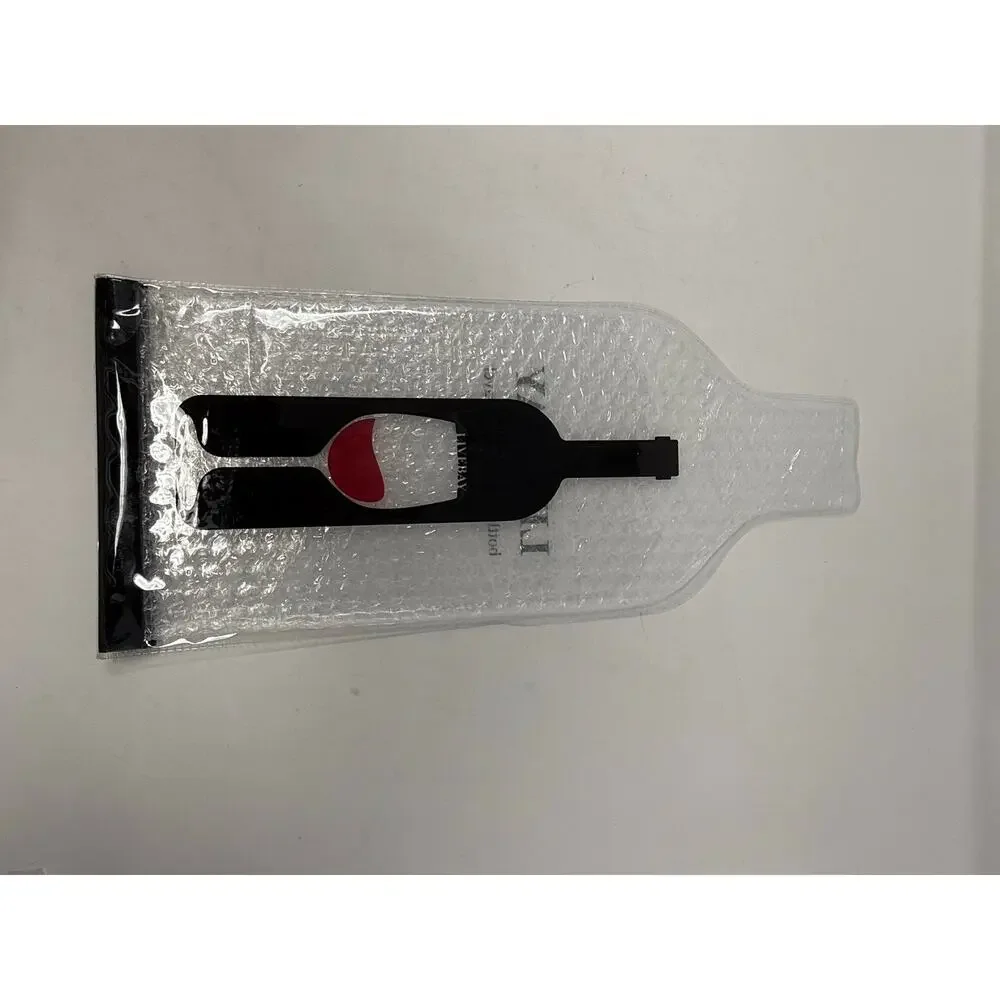 LIVEBAY Bottle Protectors Travel Wine Bags Set of 5 Bubble Sleeves Organizer